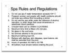 State Pool Sign - Spa Rules - Alabama Compliant