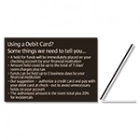 "Using a Debit Card?"