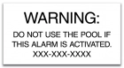 Utah Alarm Warning Sign
