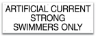 Wisconsin Artificial Current Pool Sign