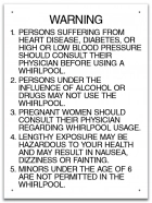 Wisconsin Spa Rules Sign