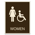 Women Sign w/Female & ISA Symbols