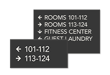 directional signs