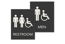 restroom signs