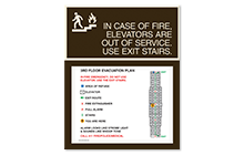 Stairs/Elevator Signs