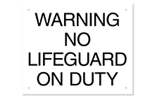 Pool Signs