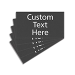 3-Line Informational Sign - 5 Pack
