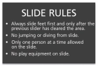 Arkansas Slide Rules Sign