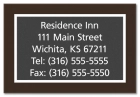 Business Center Info Sign