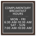 Common Room w/Hours Sign