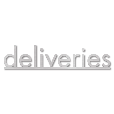 deliveries - Dimensional Letters