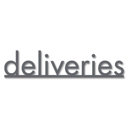 deliveries - Dimensional Letters