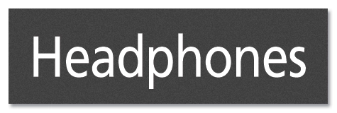 Headphones - Recycling Signs