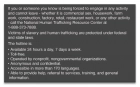 Human Trafficking Notice 3x5 Adhesive Maine New York