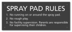 Iowa Spray Pad Rules