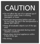 ISPSC Spa Rules Sign
