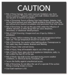 Maryland Spa Safety Rules Sign