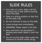 Montana Slide Rules Sign