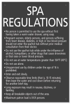 Nebraska Spa Regulations Sign