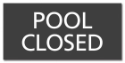 North Carolina Pool Closed Sign
