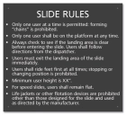 Ohio Slide Rules Sign
