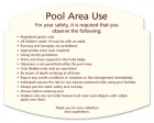 Pool Area Use