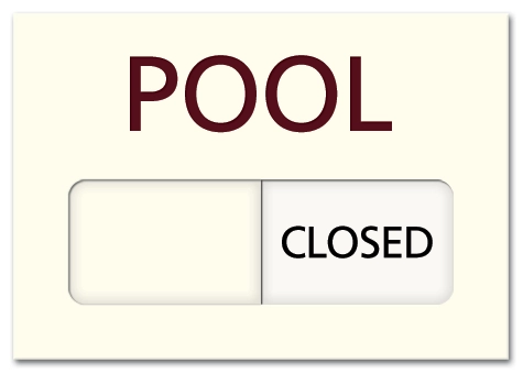 Pool - Open/Closed Sliding Panel