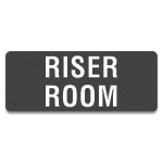 Riser Room Label