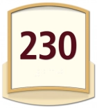 Room Number Sign