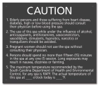 South Carolina Spa Rules Sign