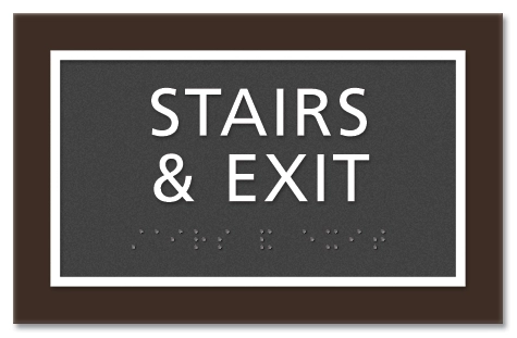 Stairs & Exit Sign