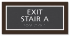 Stairway Exit Sign - DC Compliant
