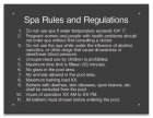 State Pool Sign - Spa Rules - Alabama Compliant