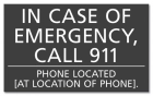 Texas In Case of Emergency Sign
