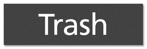Trash - Recycling Signs