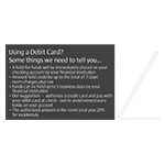 "Using a Debit Card?"