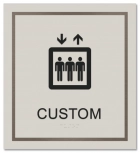 1-Line Custom Regulatory Sign w/Symbol