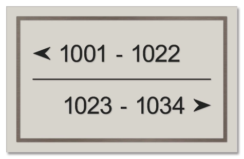 2-Line Directional Sign