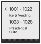 5-Line Directional - One Direction Layout