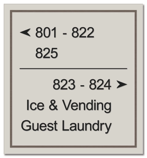 5-Line Directional Sign