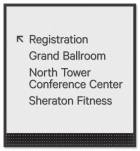 6-Line Directional - One Direction Layout