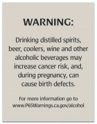 Alcohol Warning Sign: Pregnancy and Birth Defects