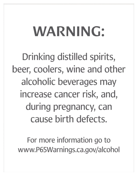 Alcohol Warning Sign: Pregnancy and Birth Defects
