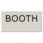 Booth Room ID Sign