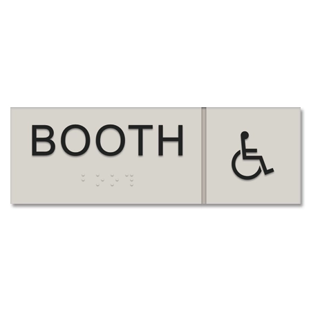 Booth Room ID w/ ISA Symbol