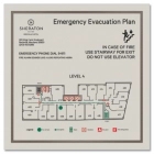 Elevator/Stair Evacuation Plan Sign