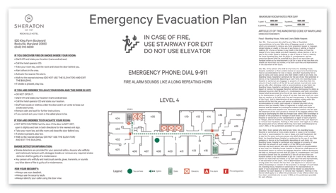 Emergency Evacuation Plans w/State Laws