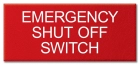 Emergency Shut Off Switch - California Code