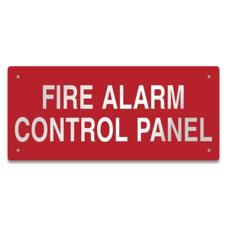 Fire Alarm Control Panel Sign