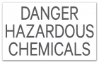 Indiana Hazardous Chemicals Sign
